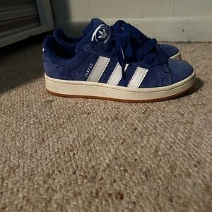 Adidas Blue and White Sneakers for Active Lifestyle